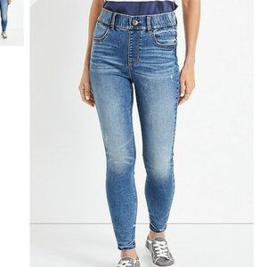 NWT Pull On Super High Rise Jegging XL Long